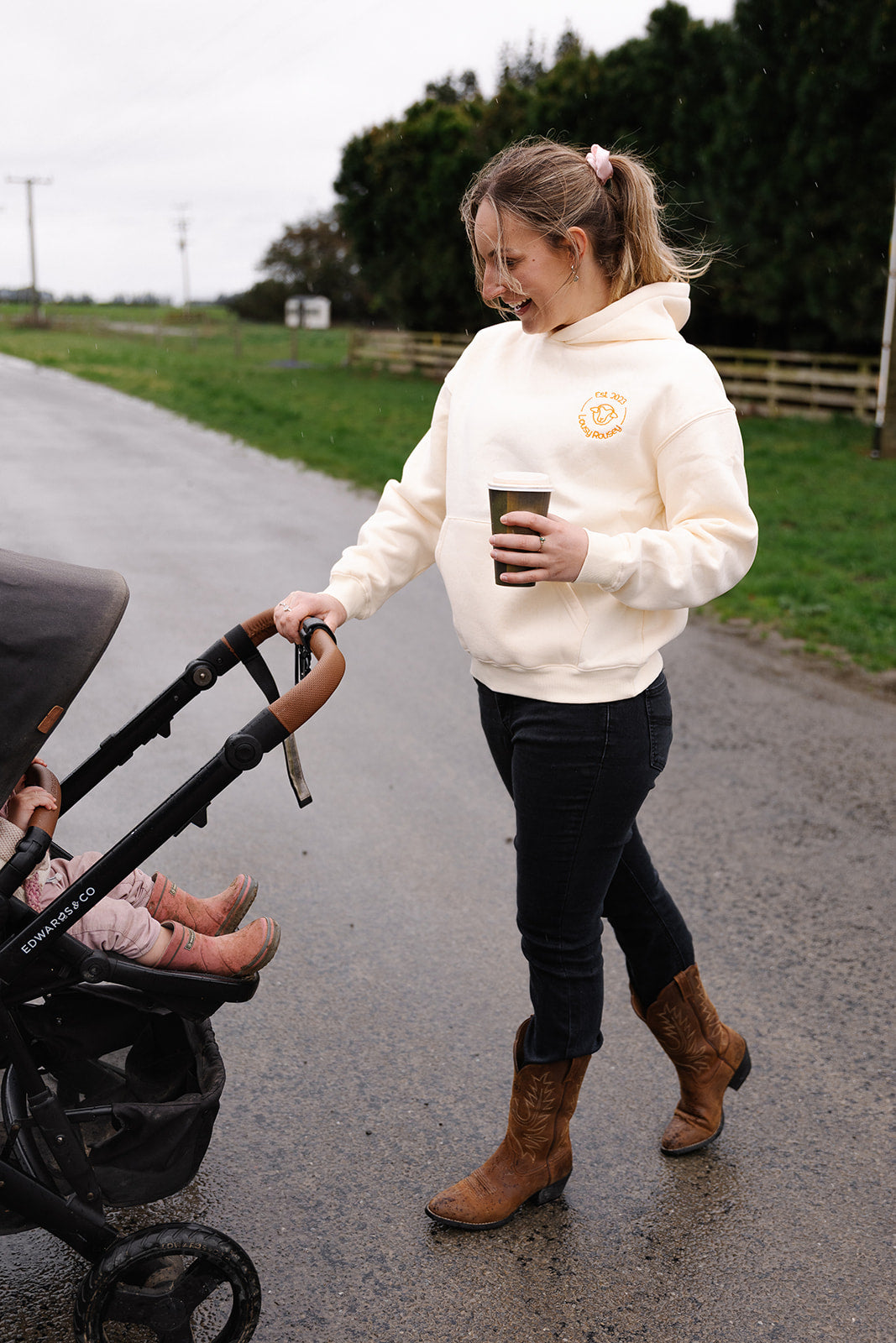 Oversized Hoodie - fleece lined